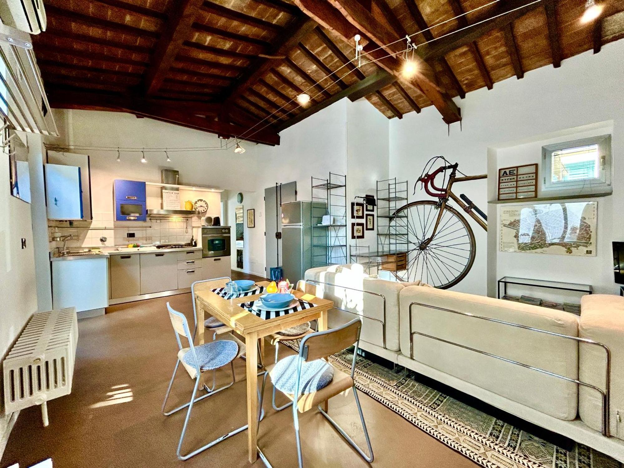 Bright House With Terrace In Santa Croce Apartment Florenţa Exterior foto